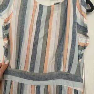 Cynthia Rowley Linen Pastel Maxi